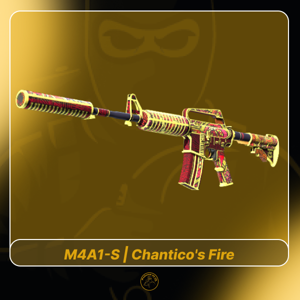 — 0307 M4A1-S | Chantico's Fire (Battle-Scarred)